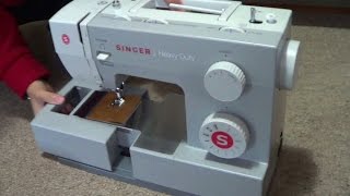 Singer Heavy Duty Sewing Machine 4411 Unboxing [upl. by Aihtak]