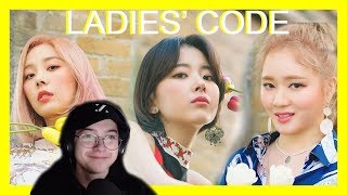 MV Reaction  레이디스 코드LADIES CODE quotFEEDBACK 너의 대답은quot [upl. by Aihsas884]