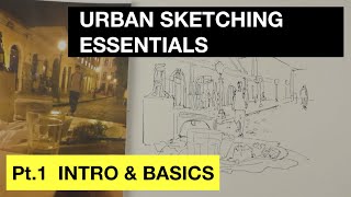 Urban Sketching Essentials Part 1  Intro amp Basics  Strathmore [upl. by Ettenim538]