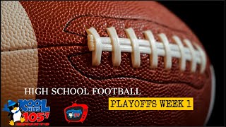 High School Football Playoffs Week 1 Preview Show  Kool TV  Playoffs  11724 [upl. by Tegan]