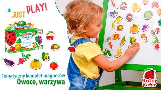 Mój mały świat magnesów Owoce warzywa RK210108 [upl. by Hitt]