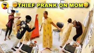 😨THIEF PRANK 2🤯ON MOM😂  Tamil Prank  Prankster Surya [upl. by Eiramadnil]