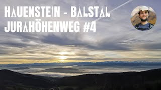 Amazing hike in Solothurn  Jura Crest Trail Stage 4 4K [upl. by Lletnahc828]