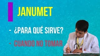 💊💊JANUMET para que SIRVE💊💊 CUANDO NO TOMAR💊💊 [upl. by Bean552]