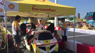 Autonomous SelfDriving Car at Shell Ecomarathon 2017 [upl. by Cynthy518]