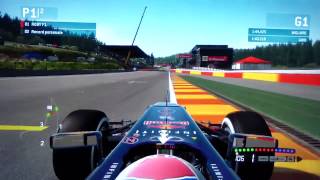 F1 2013 Spa Belgium Setup hotlap  144280  ROBY F1 [upl. by Drofxer427]