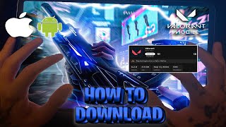 How To Download Valorant Mobile on iOS amp Android…Closed Beta [upl. by Ycaj]