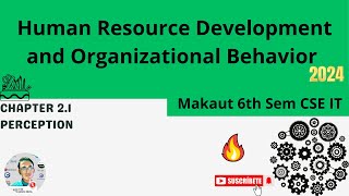 Human Resource Management and Organizational Behavior ✨  Chapter 21 Makaut CSE IT 2024makaut cse [upl. by Aicilic]