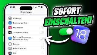 Diese iOS 18 Einstellungen SOFORT aktivieren ✅ [upl. by Aienahs]