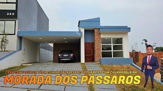 Morada dos Pássaros Casa térrea com 3 suítes toda climatizada Espaço gourmet com churrasqueirA [upl. by Ebeohp]