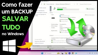 Como fazer um BACKUP SALVAR TUDO no Windows [upl. by Mellitz404]