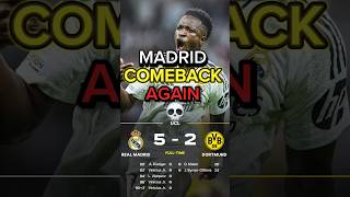 Real Madrid 52 vs Dortmund 😱 [upl. by Je]