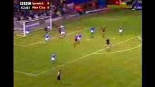 Eyal Berkovic Goal vs Ipswich [upl. by Airdnalahs]