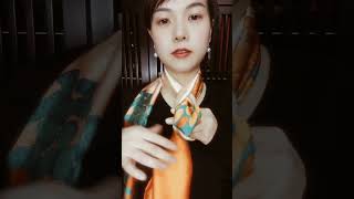 What a style scarffashion trending newstyle viral ytshorts [upl. by Ardried]