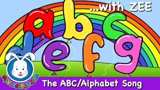 The Alphabet Song with lyrics  Nursery Rhymes [upl. by Lemal791]