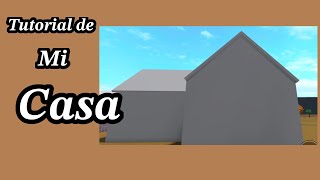 Tutorial de como construir mi casa de bloxburg🏠🔨  Vicky Gamer [upl. by Eeliram25]