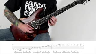 Solo Of The Week 6 Pantera  Cowboys From Hell with tabs [upl. by Pammi]