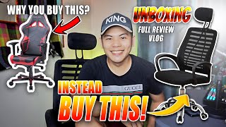 CHEAPEST ERGONOMIC CHAIR SA SHOPEE FULL REVIEW [upl. by Gad]