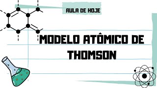 MODELO ATÔMICO DE THOMSON [upl. by Hsreh521]