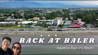 Back at Baler  Bays Inn Resort Quick Vlog [upl. by Hetti325]