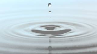 slow motion rippling water droplets [upl. by Nora]