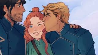 Stormlight Archive  Adolin and Shallan and Kaladin  Music Video fanart tribute [upl. by Sabu323]