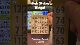 Bingo High Stakes Games at Foxwoods Resort amp Casino shorts youtubhighfive casino [upl. by Basia]