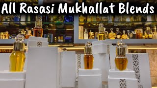 InDepth Review of Rasasis Exquisite Mukhallat Blends 8 Fragrances You Must Try attar rasasi [upl. by Beverlee]