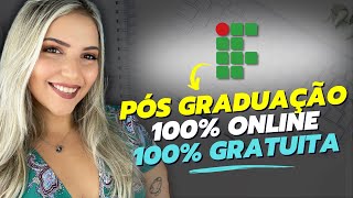 2 EDITAIS de PÓS GRADUAÇÃO TOTALMENTE ONLINE GRATUITAS  400 VAGAS  Mari Rel [upl. by Konstanze86]