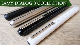 Lamy Dialog 3 Collection Overview  The Capless Fountain Pen of Lamy  Available at Appelboom [upl. by Thoma]