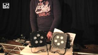 Video Check  EUROLITE LEDSLS 5 QCL RGBW  BCL WWCW [upl. by Lundeen]