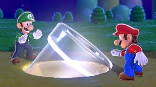 Super Mario 3D World CoOp Walkthrough  World 1 2 Player [upl. by Ahsaret]