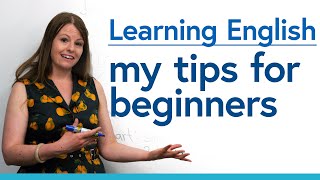 Learning English for Beginners My top tips [upl. by Gebhardt]