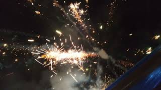 Platinum Fireworks 16 shots Hotshots New Year 2022 low break anyare [upl. by Proulx]