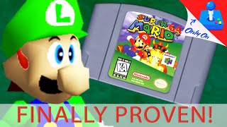 L is REAL – new BETA Mario 64 footage wLuigi [upl. by Ricketts]