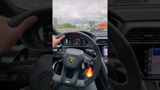 Lamborghini urus morning drive in city [upl. by Platon]