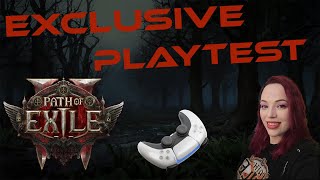 Path of Exile 2 EXCLUSIVE Console Playtest and Commentary [upl. by Yttik]