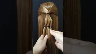 Tutorial hairstyles for girl easy [upl. by Nairred]