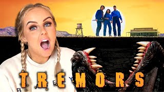 Reacting to TREMORS 1990  Movie Reaction [upl. by Akieluz]