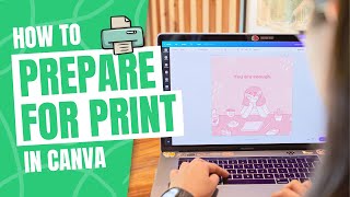 How to Prepare your Canva Designs for Print  Tip Talk 15 [upl. by Anij]