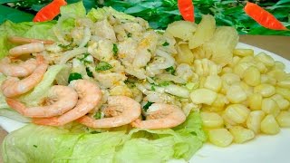 CEVICHE PERUANO  RECETA FÁCIL Y RÁPIDA [upl. by Marvel622]