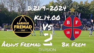 Århus FremadBk FremD2192024 2Division [upl. by Bergquist]