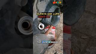 Kita bingin pengingat supaya gak lupa lagi kalau mau ganti oli shorts gantiolimotor [upl. by Pax815]