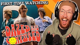 Dazed and Confused 1993  First Time Watching Movie Reaction [upl. by Hedy]