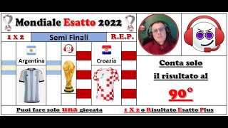 1 partita Semifinale Argentina vs Croazia [upl. by Rodablas]