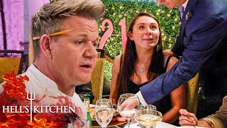 Gordons Daughter Megan Sends Back Her Birthday Meal  Hells Kitchen [upl. by Falkner]