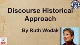 Discourse Historical Approach by Ruth Wodak  CDA and Ruth Wodak [upl. by Aleahpar416]