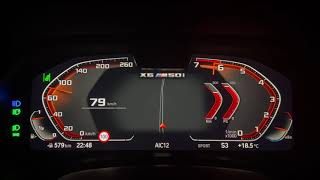 BMW X6 M50i Acceleration [upl. by Kendell]