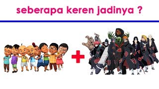 UPIN IPIN DAN KAWAN KAWAN JADI AKATSUKI [upl. by Dulciana]