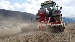 Gras säen mit Fendt 309 Vario [upl. by Balling]